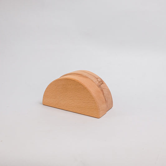 Set of 2 Semicircles - Natural Unit Blocks