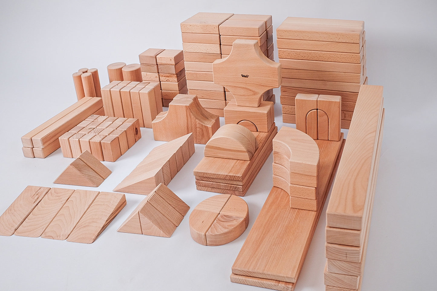 Classroom Set Harmony Blocks - Natural Unit Blocks