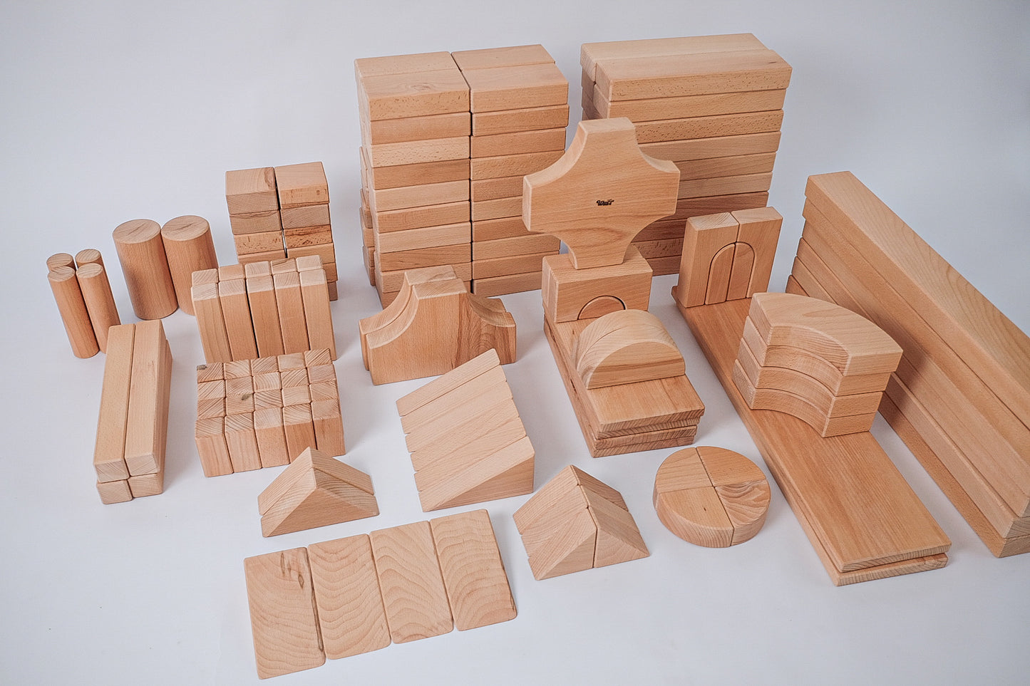 Classroom Set Harmony Blocks - Natural Unit Blocks