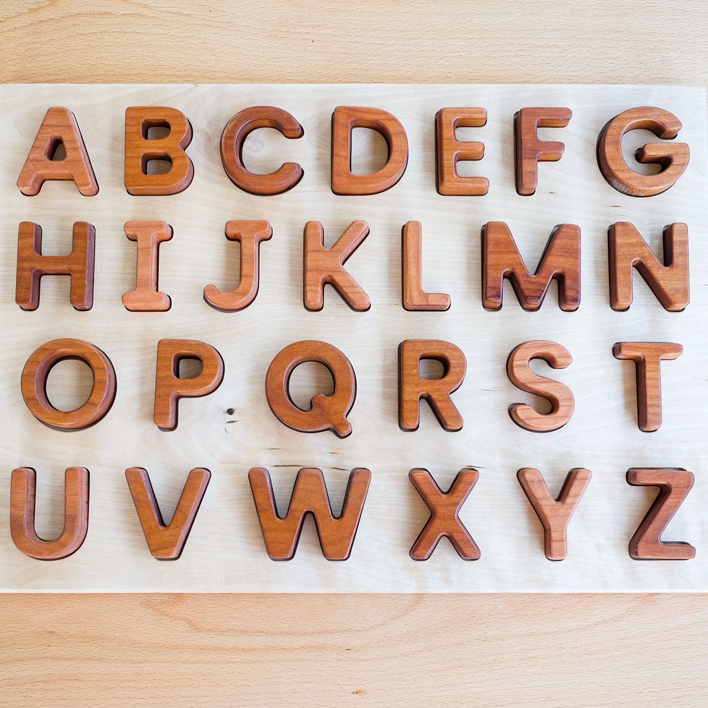 Alphabet Puzzle English - Capital Letters