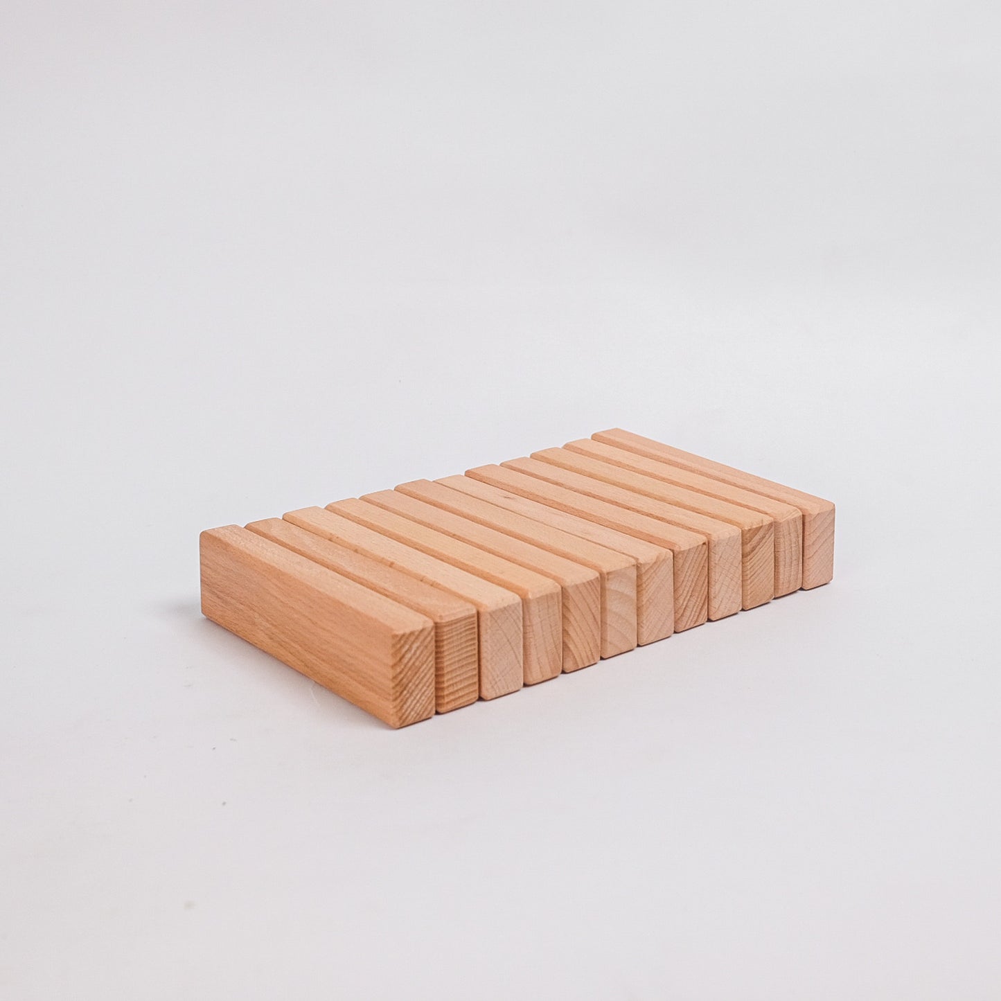 Set of 12 Planks - Natural Unit Blocks