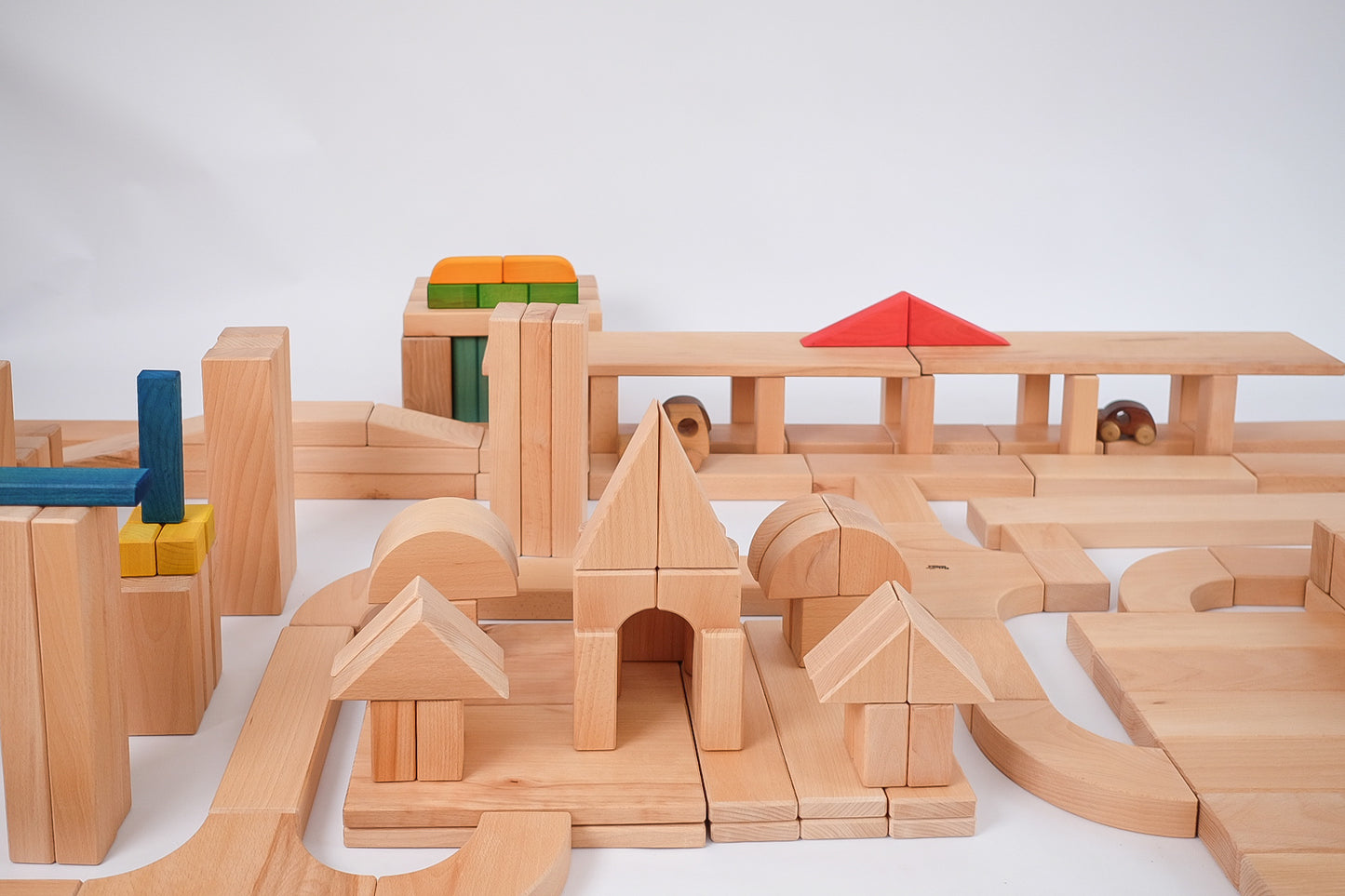 Classroom Set Harmony Blocks - Natural Unit Blocks