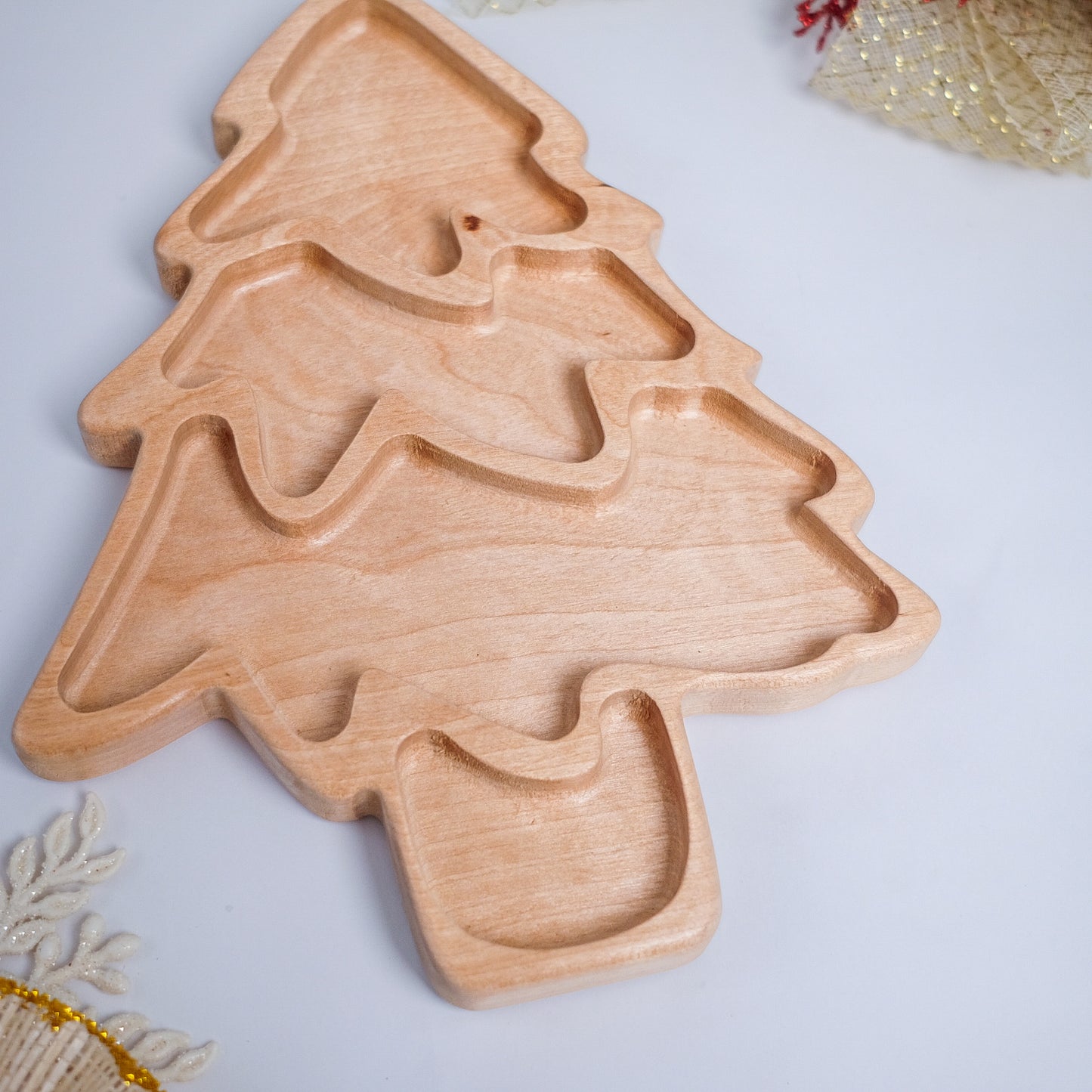 Christmas Tree Sensory Tray