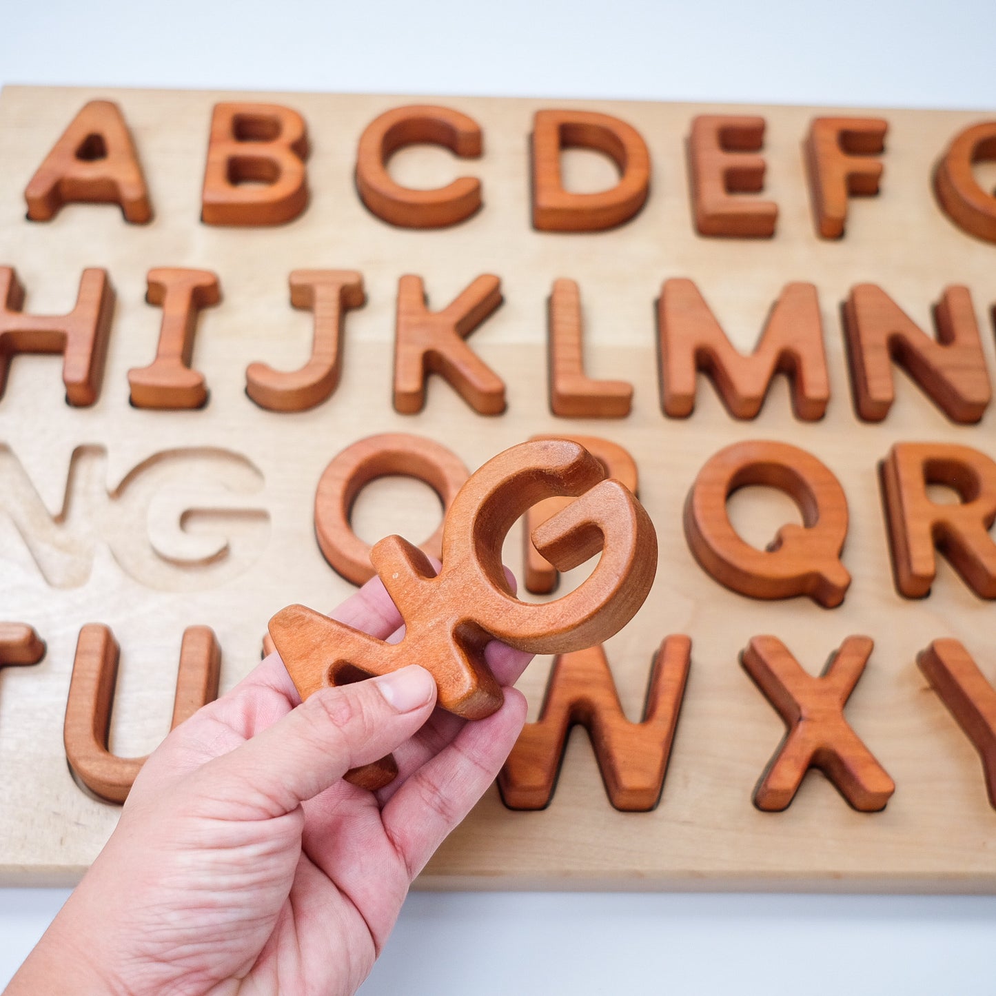 Alphabet Puzzle Filipino - Capital Letters