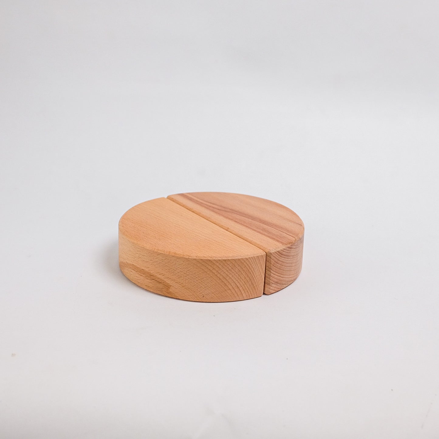 Set of 2 Semicircles - Natural Unit Blocks