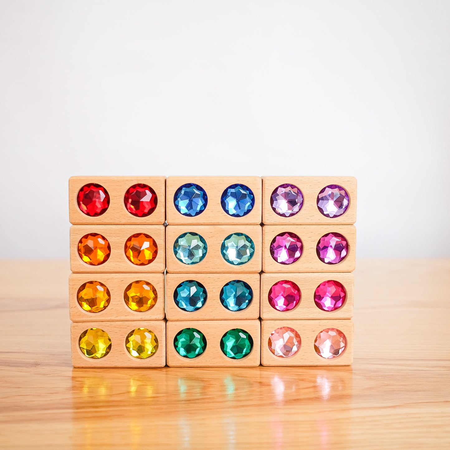 Set of 12 Double Gem Blocks