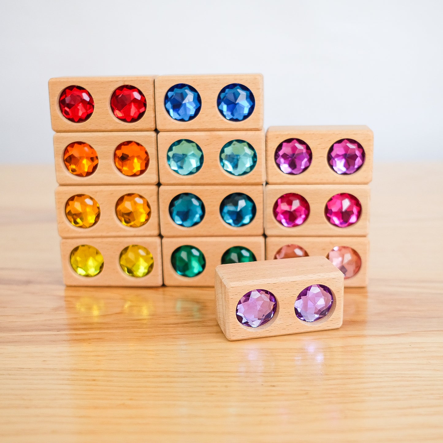 Set of 12 Double Gem Blocks