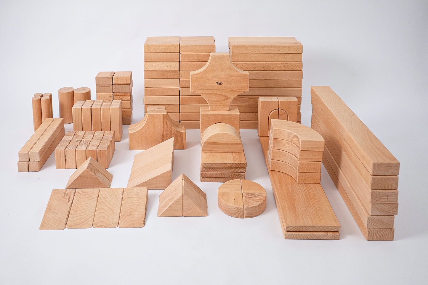 Classroom Set Harmony Blocks - Natural Unit Blocks