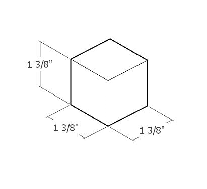 Set of 12 Cubes - Natural Unit Blocks