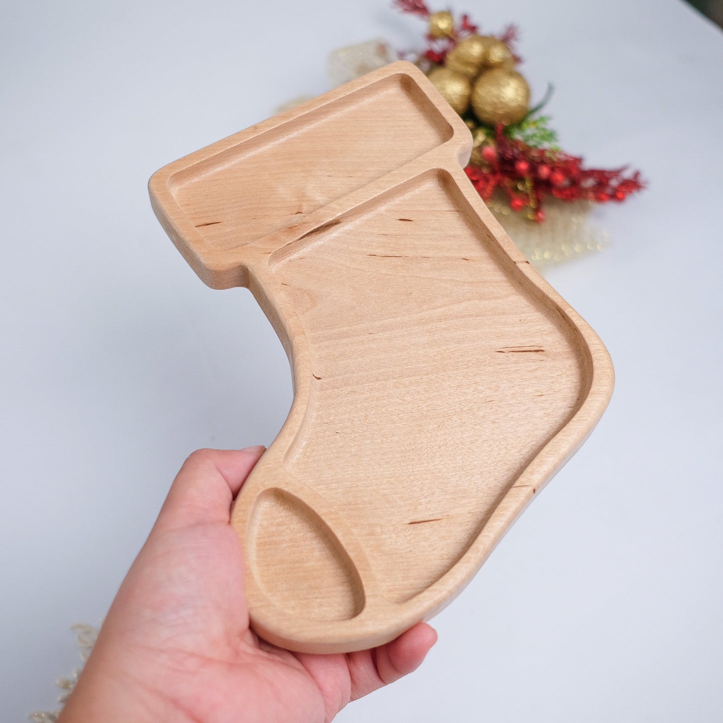 Christmas Stocking Sensory Tray