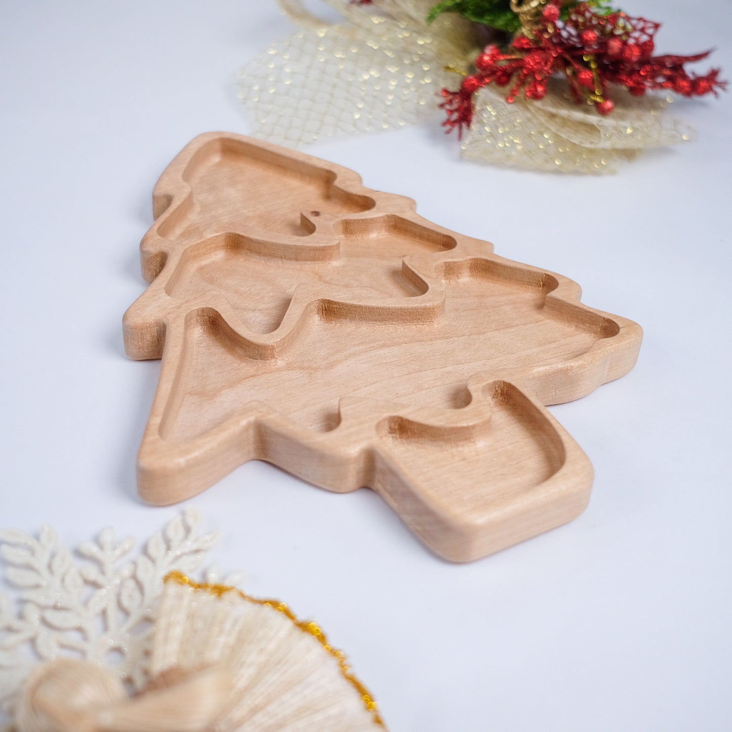 Christmas Tree Sensory Tray