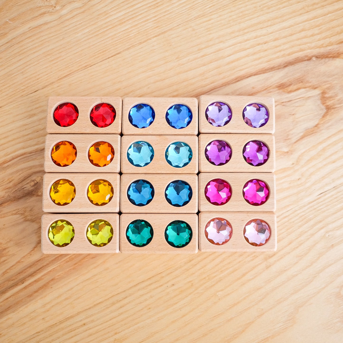 Set of 12 Double Gem Blocks