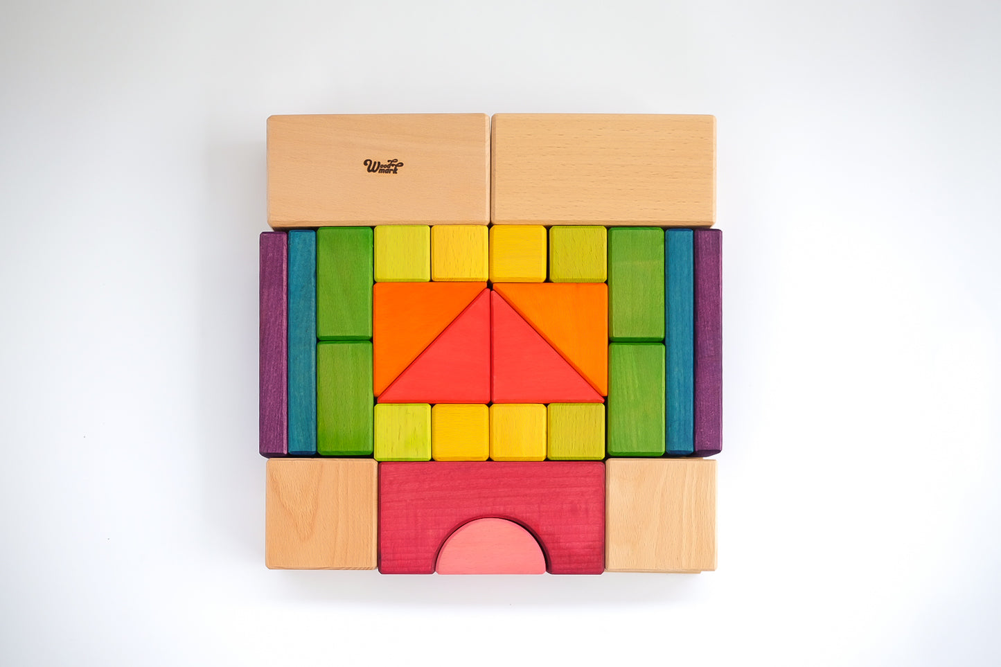 Intro Set Harmony Blocks - Rainbow Unit Blocks