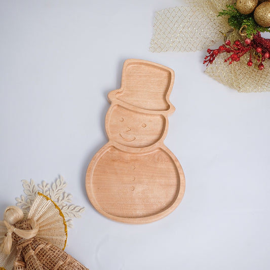 Snowman Sensory Tray