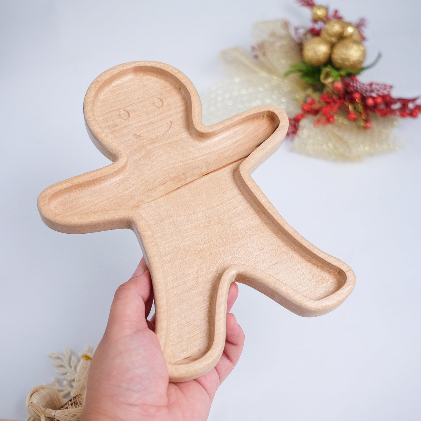 Gingerbread Man Sensory Tray