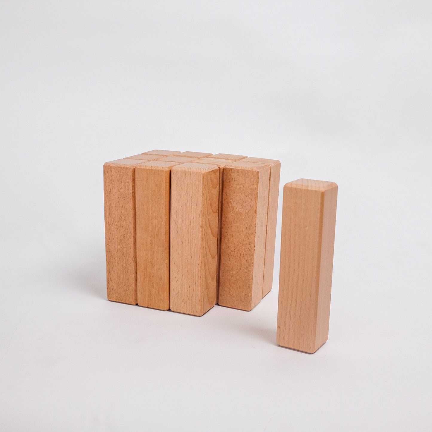 Set of 12 Pillars - Natural Unit Blocks