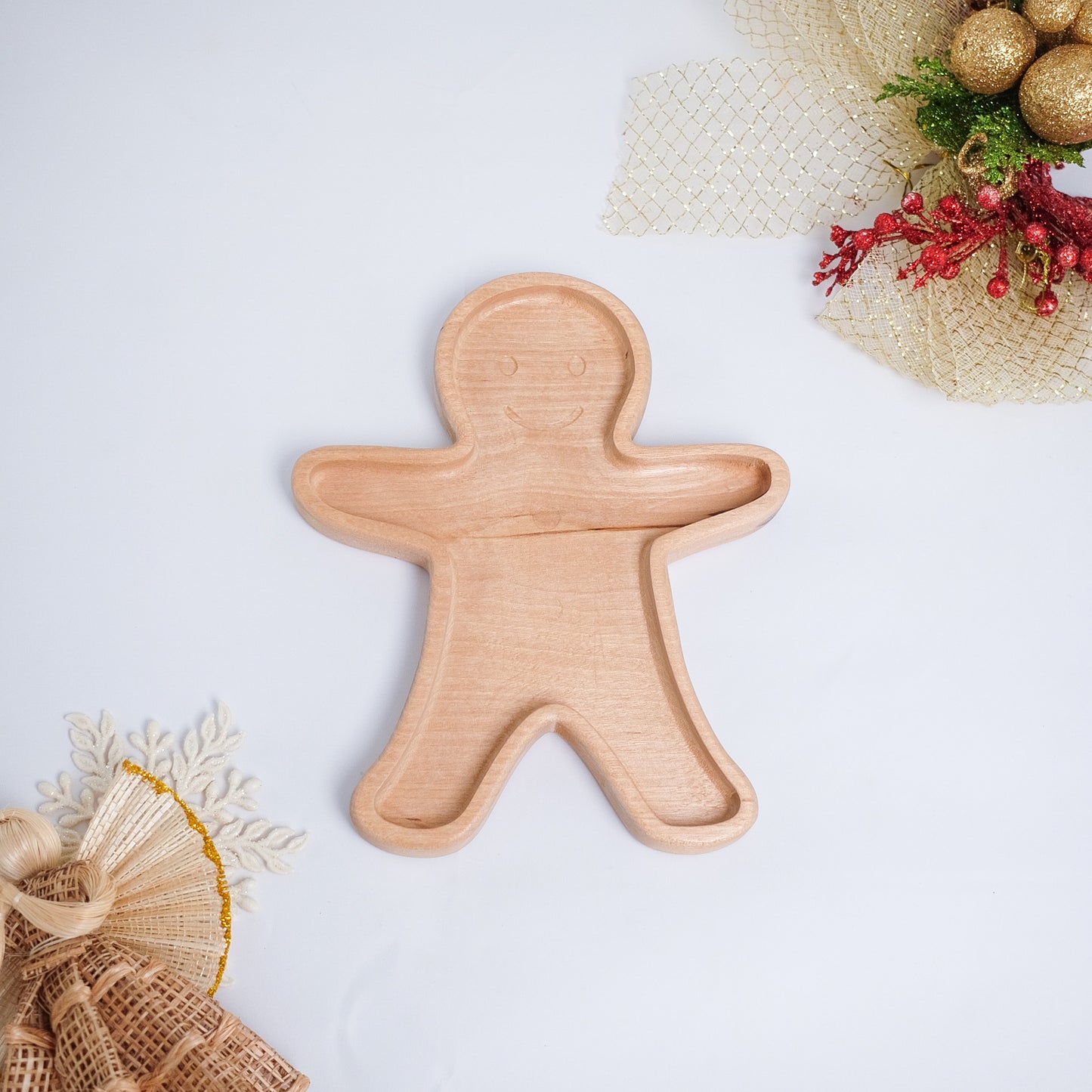 Gingerbread Man Sensory Tray