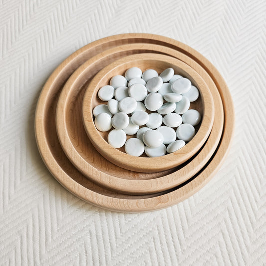 Circle Stacking Sensory Plate / Tray