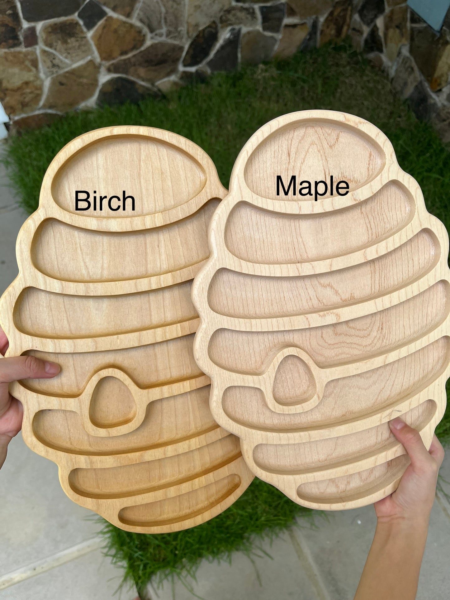 Circle Stacking Sensory Plate / Tray