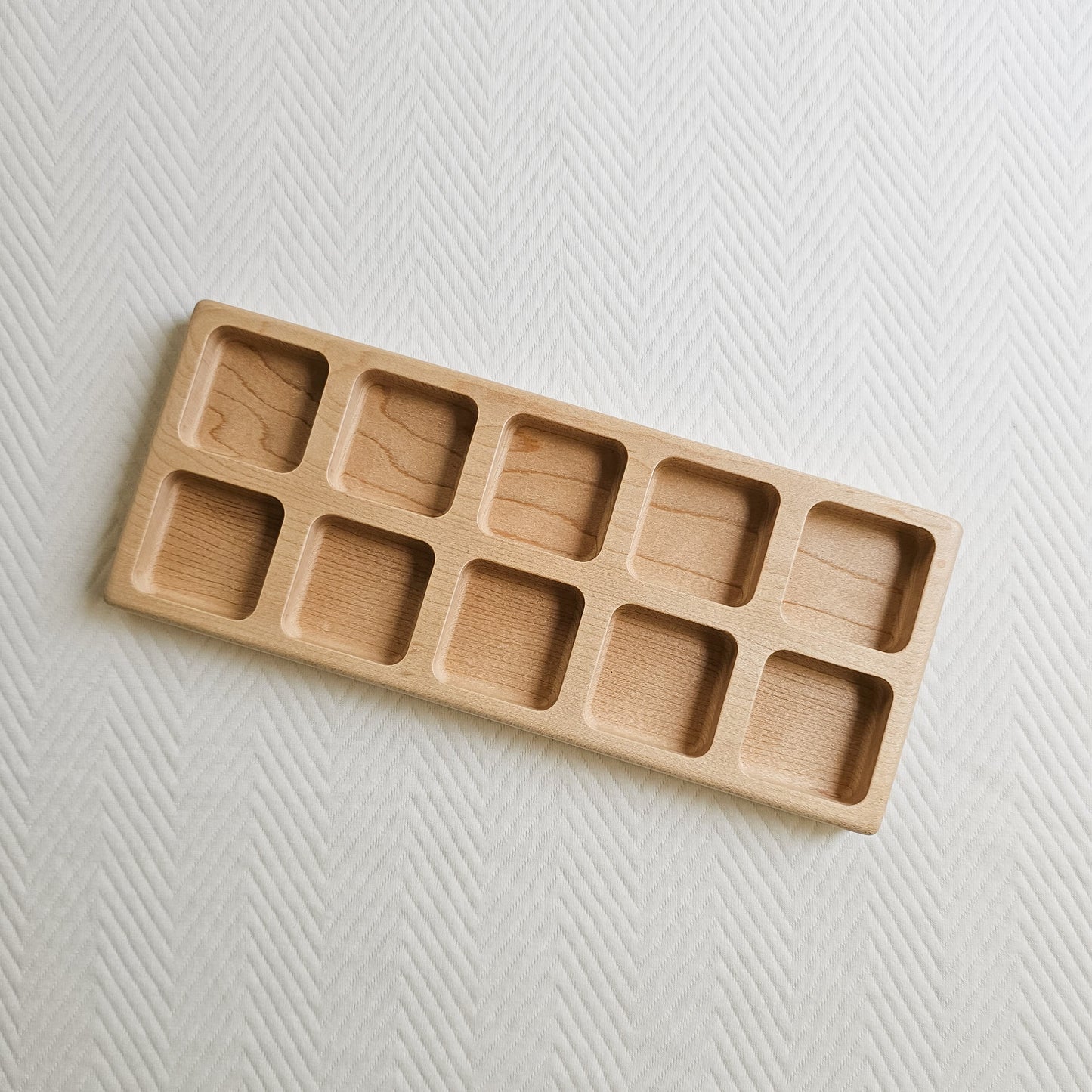 Ten Frame Sensory Plate / Tray