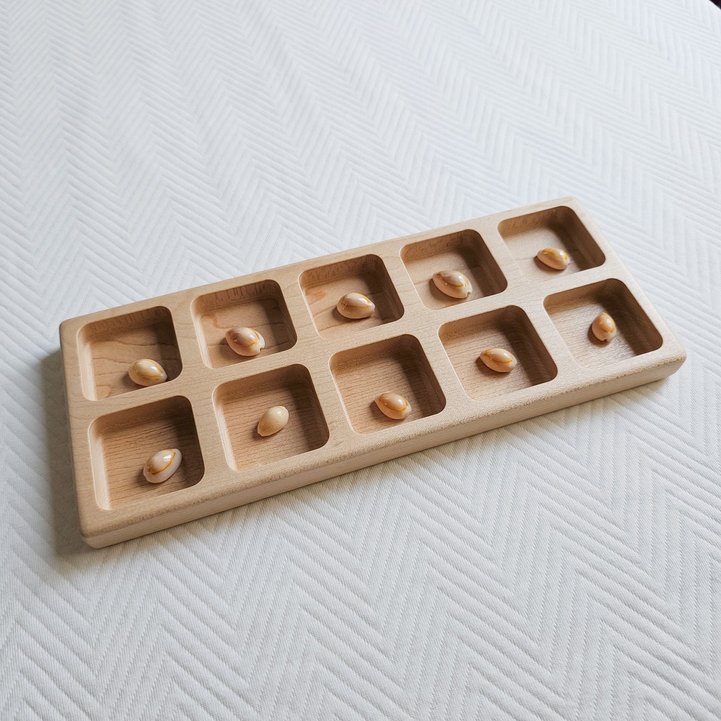 Ten Frame Sensory Plate / Tray