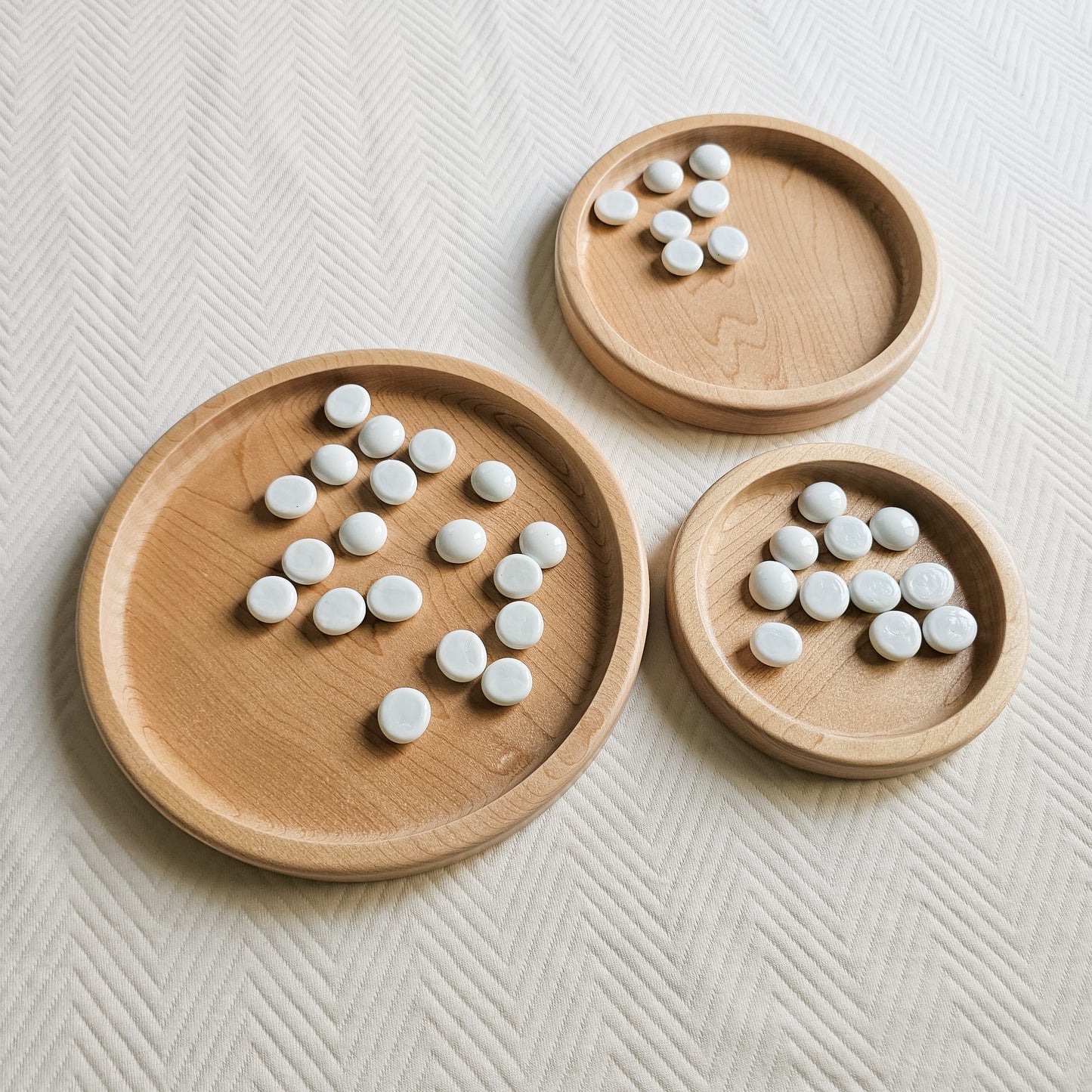 Circle Stacking Sensory Plate / Tray