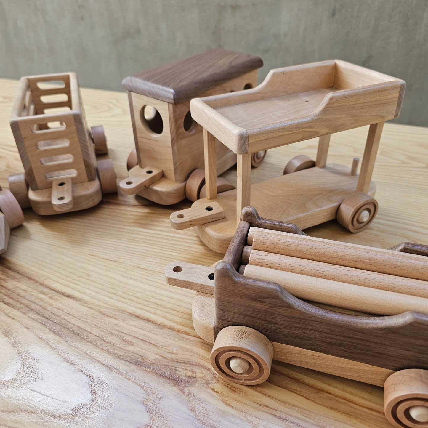 Wooden Train Set