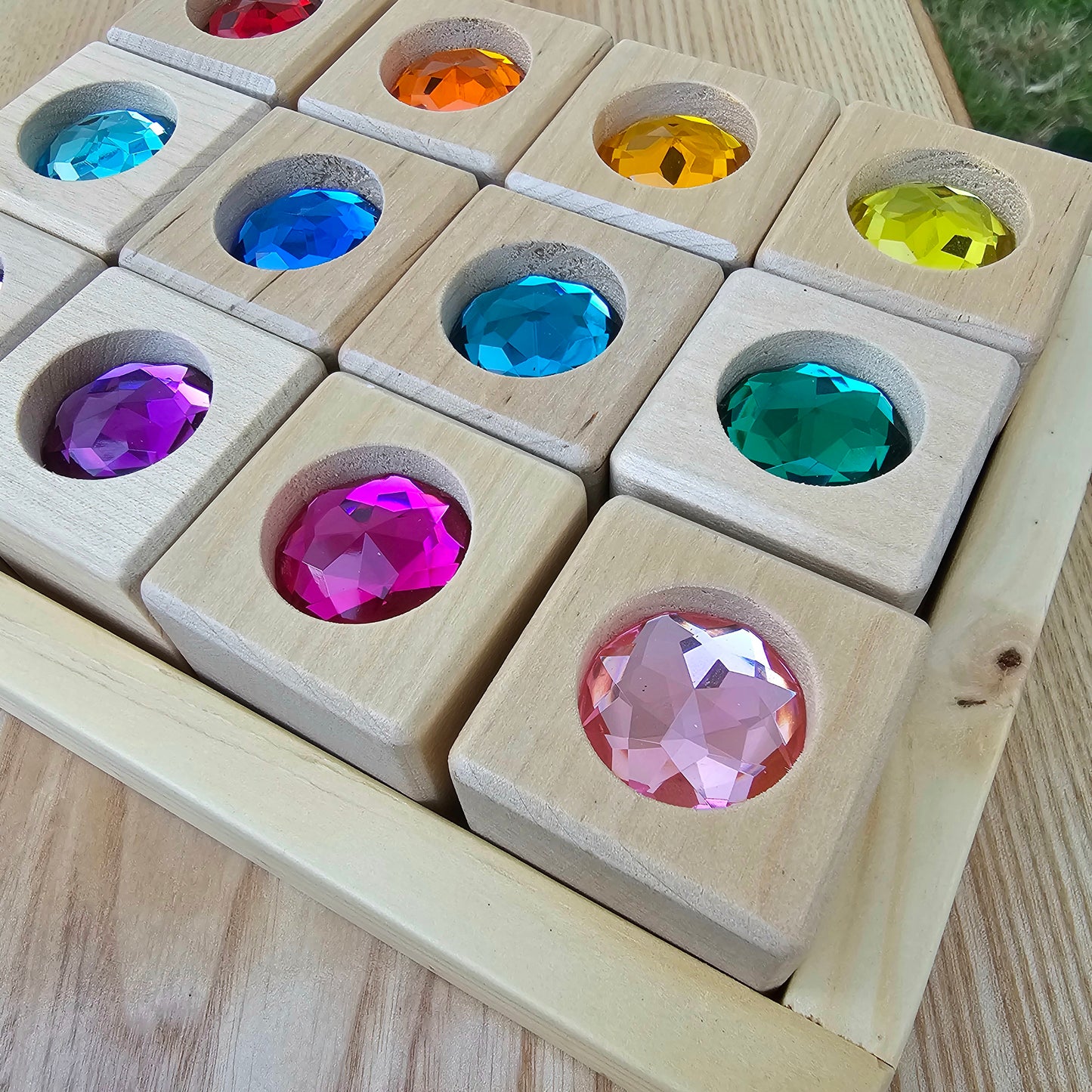 Gem blocks - Rainbow Circles