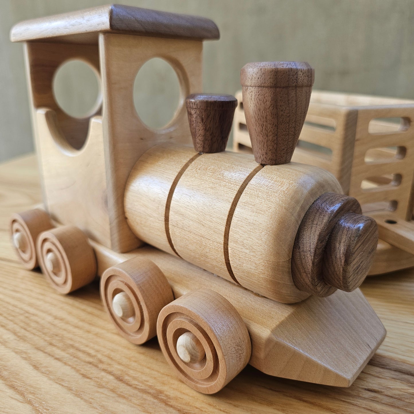 Wooden Train Set