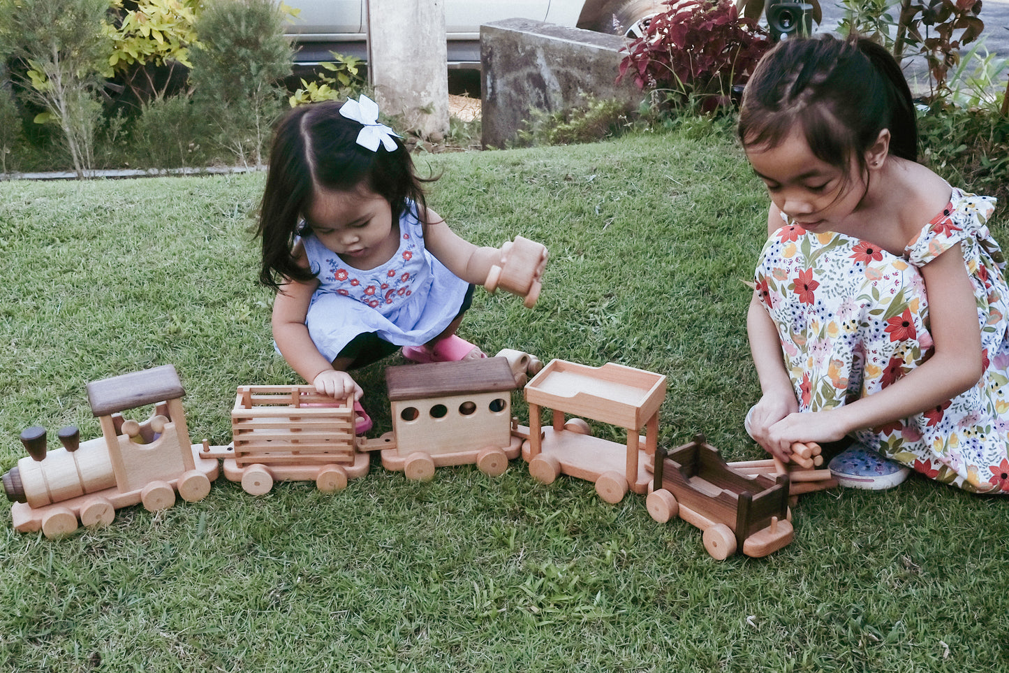 Wooden Train Set