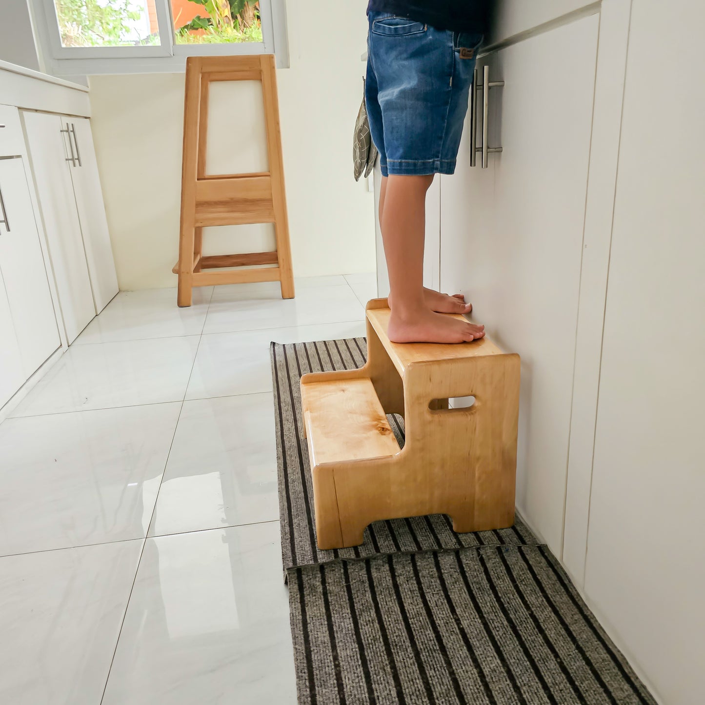 Step stool - Solid wood